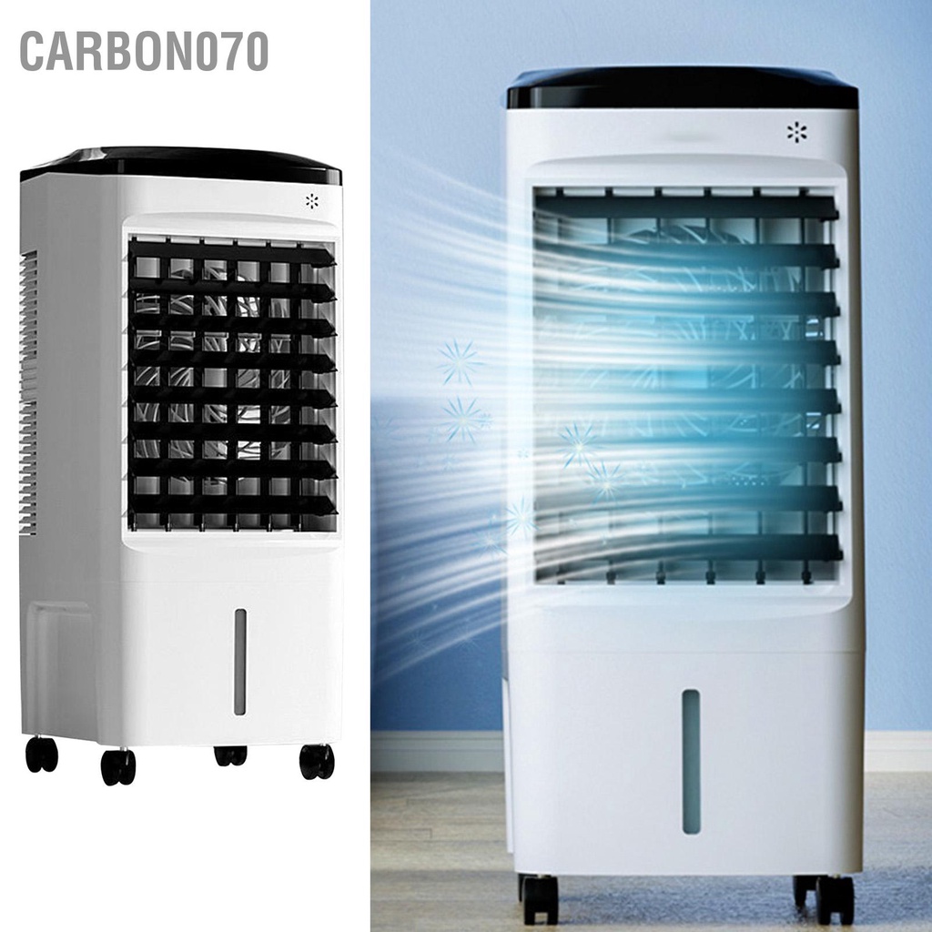 Carbon070 Máy Điều Hòa Di Động Đa Năng 3 Tốc Độ Êm Làm Mát Không Khí Có Khiển Từ Xa Cắm CN 220V
