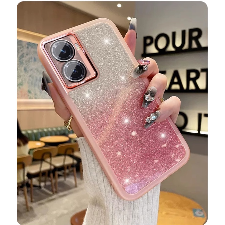 Ôp Điện Thoại Màu Hồng gradient Cho vivo y17s y27 y36 y78 y35 y21 y21s y33s y33t y21t y16 y22 y22s y02 y12s y20 y20s y12a Ốp