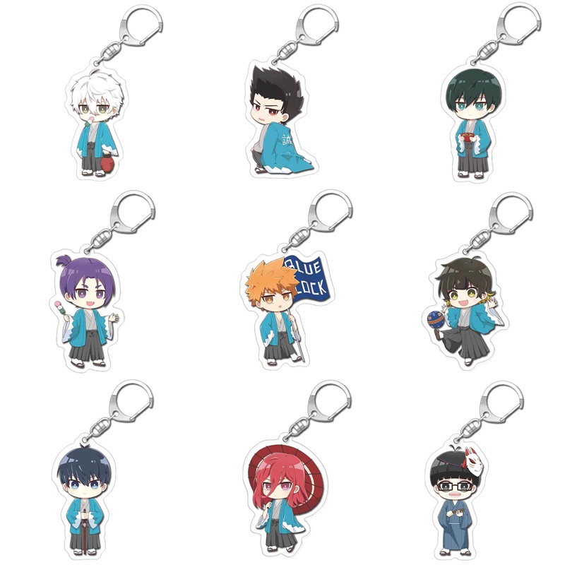 Móc Khóa Hình Anime Xinh Xắn Đáng Yêu | Phụ Kiện Hóa Trang Độc Đáo Chất Lượng Cao NLSHOP