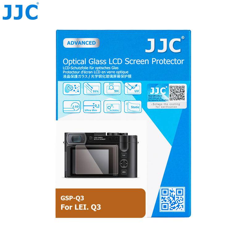JJC GSP-Q3 Leica Q3 Kính Cường Lực Siêu Mỏng HD Chống Trầy Bảo Vệ Màn Hình LCD