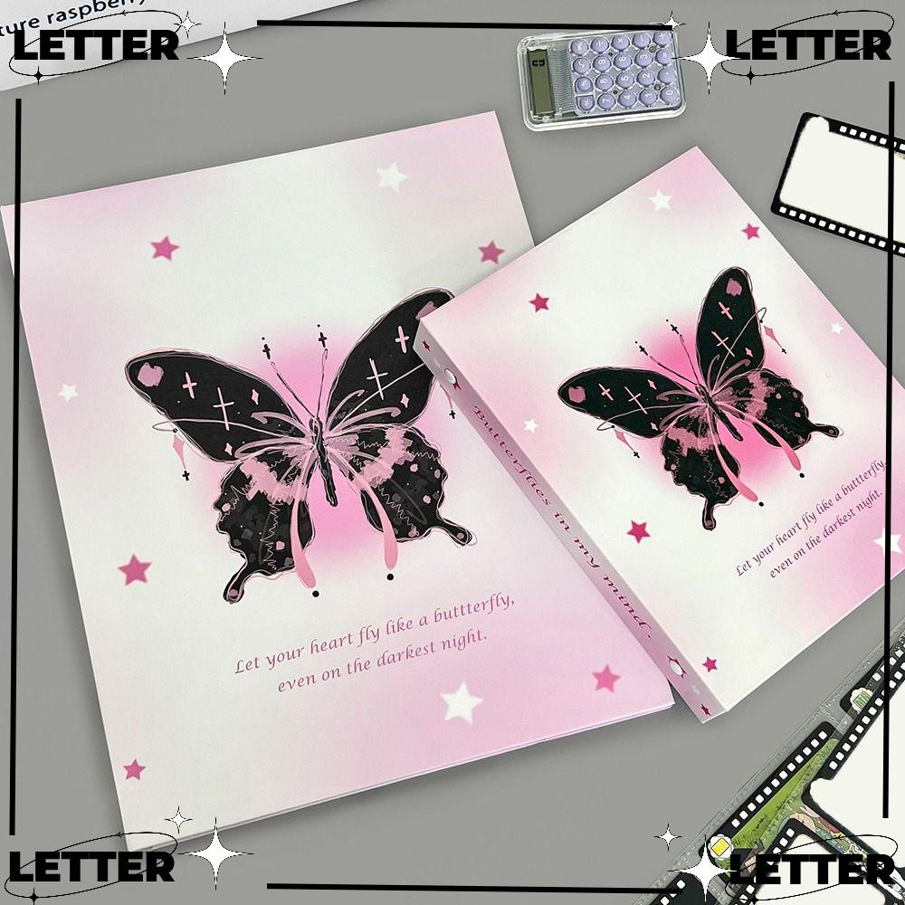 Album Ảnh Hình Thần Tượng Hàn Quốc LET Butterfly A4 / A5 Binder Chasing Instax