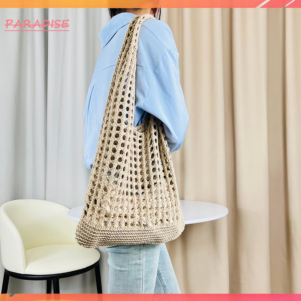 Túi Xách Đan Móc Mềm Mại Thời Trang Cho Nữ