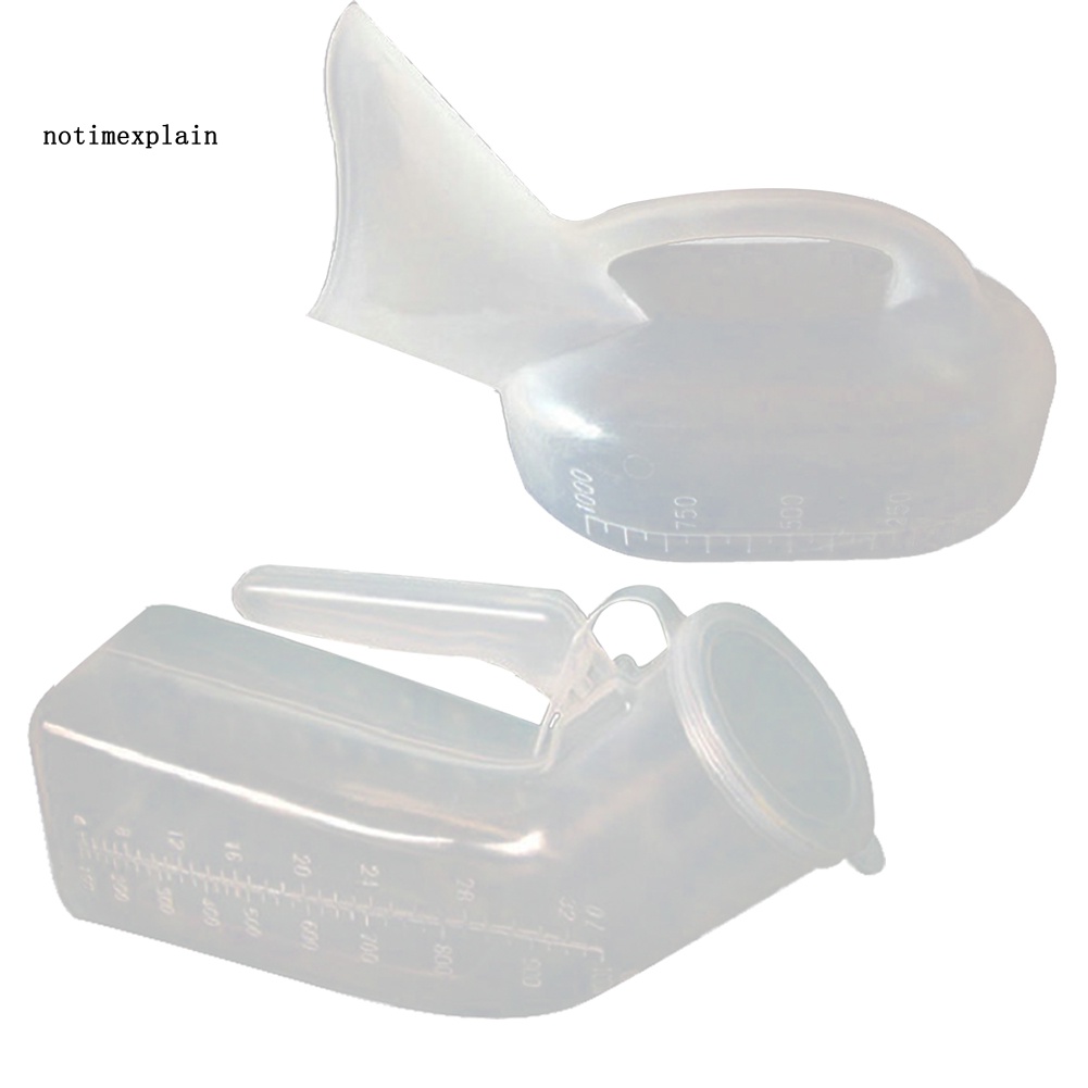 Bình Đi Vệ Sinh Di Động 1000ml Cho Người Lớn Và Trẻ Em