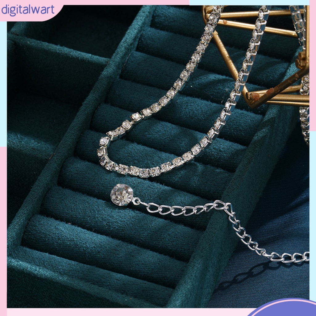 Dây Xích Đeo Hông  Bikini Một Lớp Bằng Kim Loại Đính Đá Kim Cương Nhân Tạo Phong Cách Tối Giản Thích Hợp Đi Biển Mùa Hè