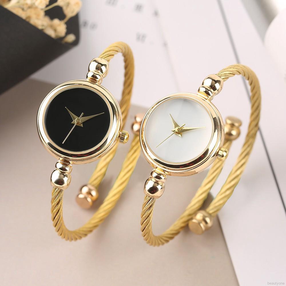 Đồng Hồ Đeo Tay Nữ, Chất Liệu Thép Không Gỉ, Kiểu Dáng Đơn Giản, Thời Trang