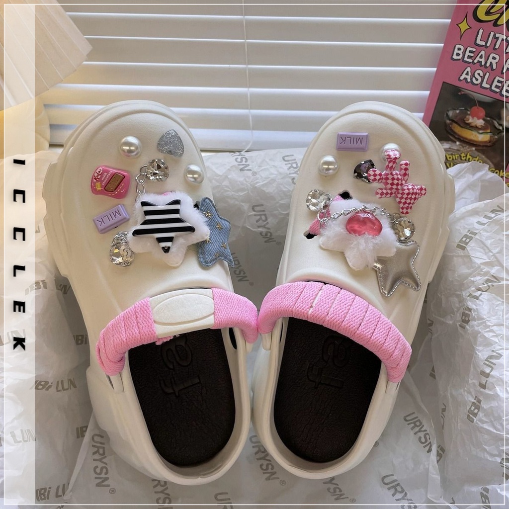 Dép sandal nữ ICCLEK bánh mì thoải mái 32zDDX072512