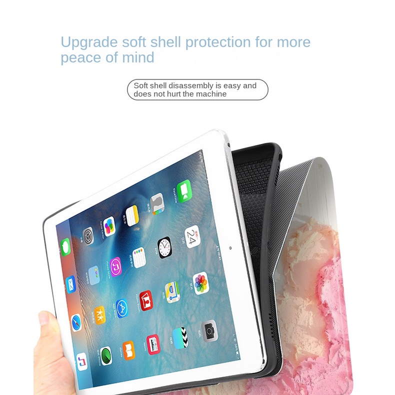 Ốp Máy Tính Bảng Da PU Mềm Có Đế Cho Xiaomi pad 6 11 inch Xiaomi Mi pad 6 MiPad 6 Pro 2023