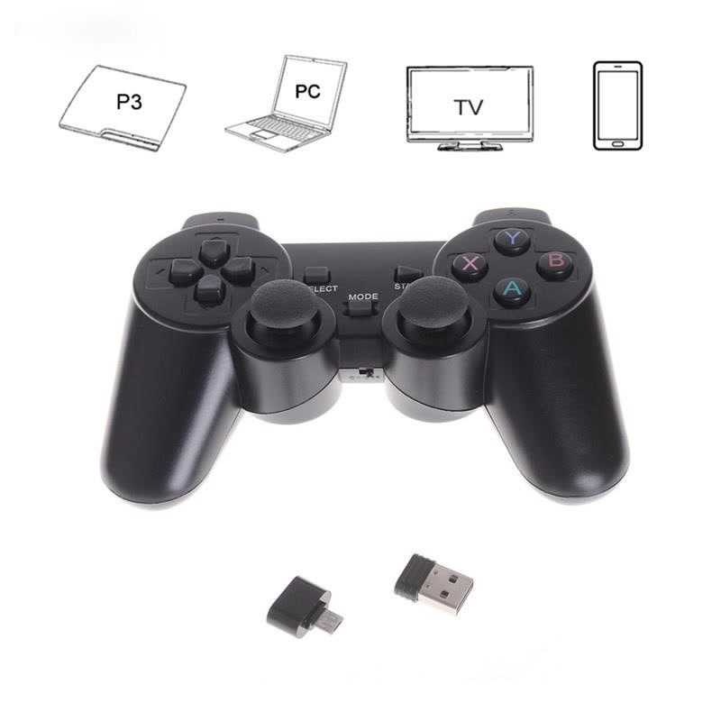 Tay cầm chơi game không dây 2.4ghz Gamepad cho PS3 PC TV Box