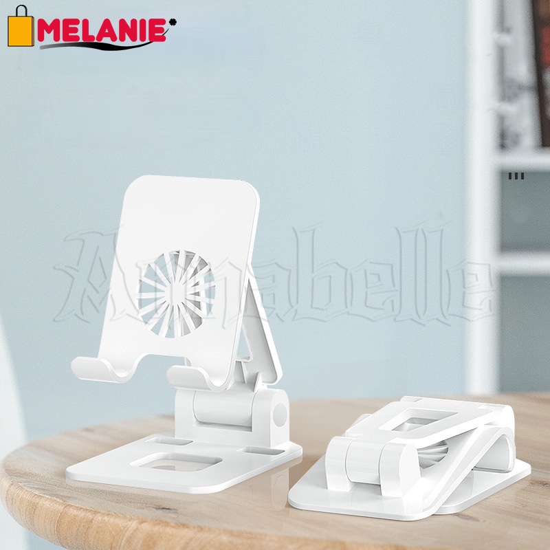 Giá Đỡ Điện Thoại / ipad Màu Đen Thiết Kế Tản Nhiệt Có Thể Gấp Gọn Tiện Dụng