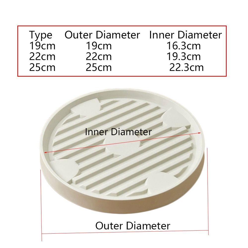 Đĩa Lót Chậu Hoa / Cây Cảnh Có Bánh Xe Di Chuyển Bằng Nhựa Bền Bỉ