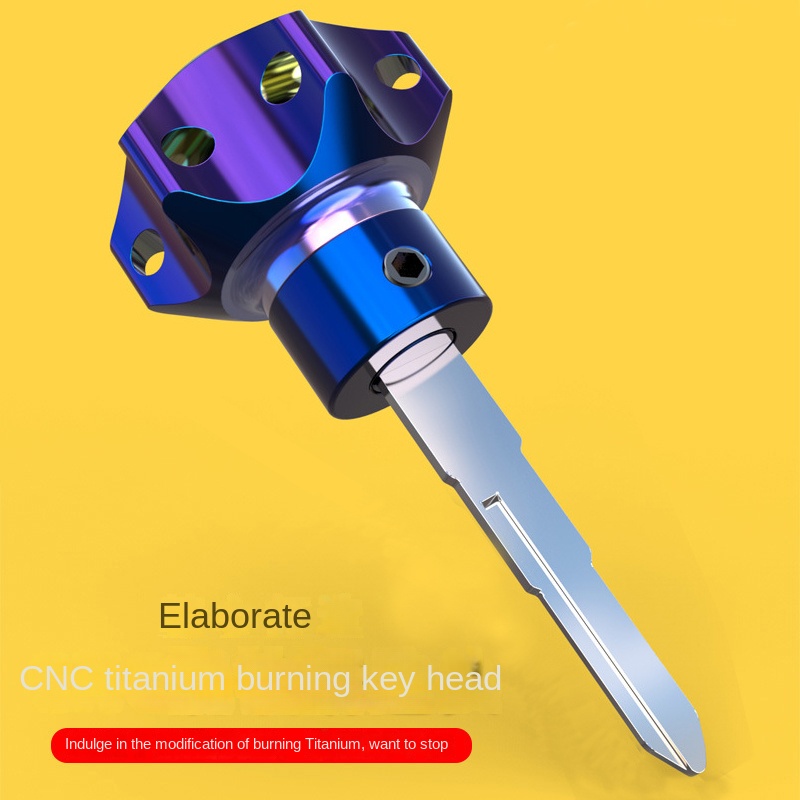 Vỏ Bọc Chìa Khóa Bằng Hợp Kim Nhôm Hình Lục Giác Cho Xe Máy Yamaha