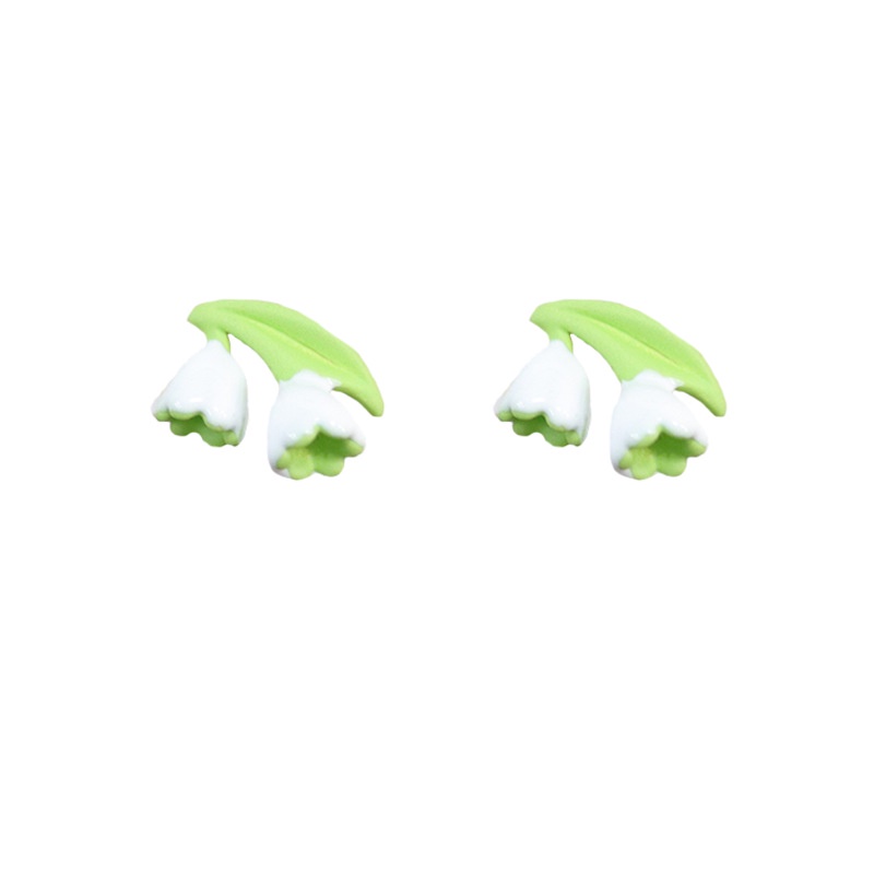 Bông Tai Mạ Bạc 925 Kiểu Dáng Đơn Giản Thời Trang Dành Cho Nữ