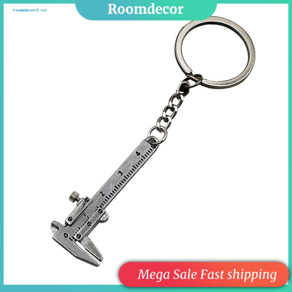 < Roomdecor > Móc Khóa Thước Đo Lường Mini Unisex