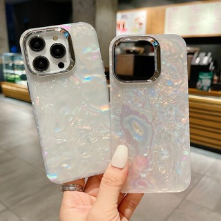 Vỏ điện thoại iphone 14 pro max gradient laser glitter vỏ ốc xà cừ imd vỏ cứng iphone 11 12 13 14 pro max x xs xr vỏ máy ảnh mạ