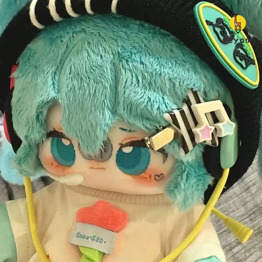 Búp Bê Nhồi Bông Hình Hatsune Miku 20cm Dễ Thương