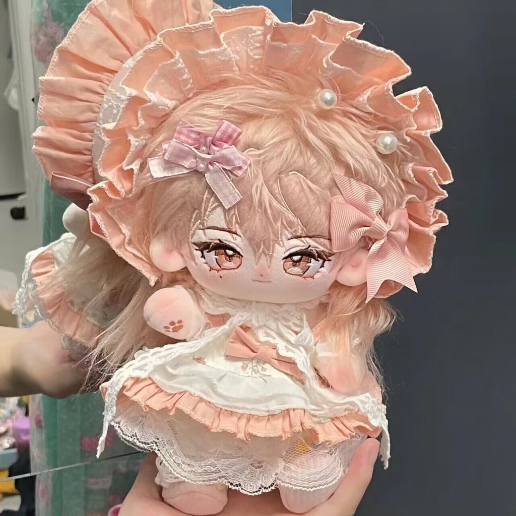 20cm doll mã tên: yuan yuanji plushie búp bê sang trọng quần áo bông thay đổi quần áo trang phục trang phục cosplay anime one-piece cotton cross-dressing