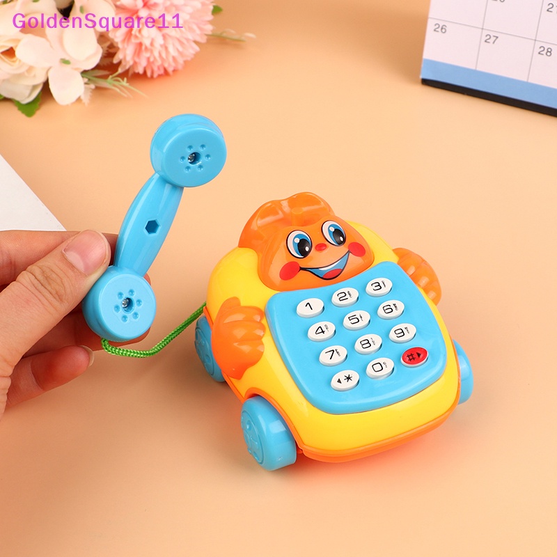 Điện Thoại Đồ Chơi Hình Hoạt Hình Có Nhạc Cho Bé
