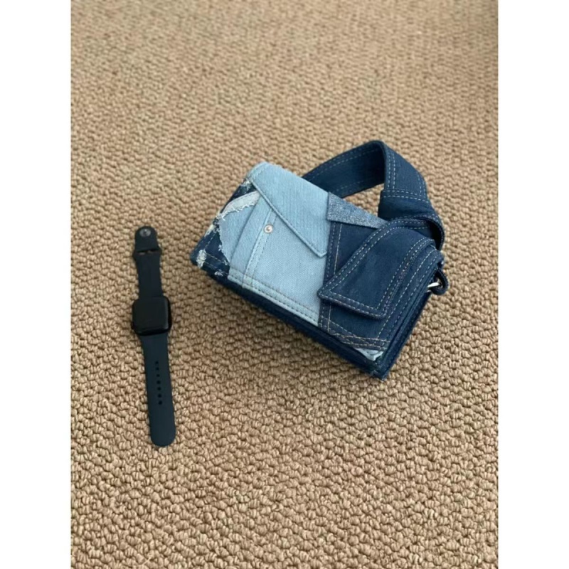 Túi Xách Đeo Vai Denim Phong Cách Hàn Quốc Thời Trang Mới 2023 Cho Nữ