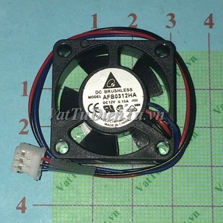 Afb0312ha quạt 12v 0.15a 30x30x10mm delta 3 dây
