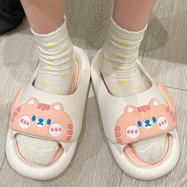 UOUO  dép Thời Trang Đơn Giản Cho Nữ dép bánh mì Chống trượt Thoải mái Thoáng khí fashion Trendy Hàn Quốc ins B20H1EK 37Z230910