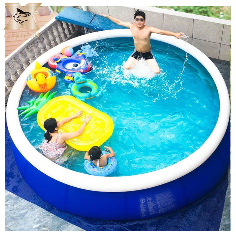 Loco Bể bơi Bơm Hơi Hình Tròn Cỡ Lớn Cho Người Lớn Và Trẻ Em