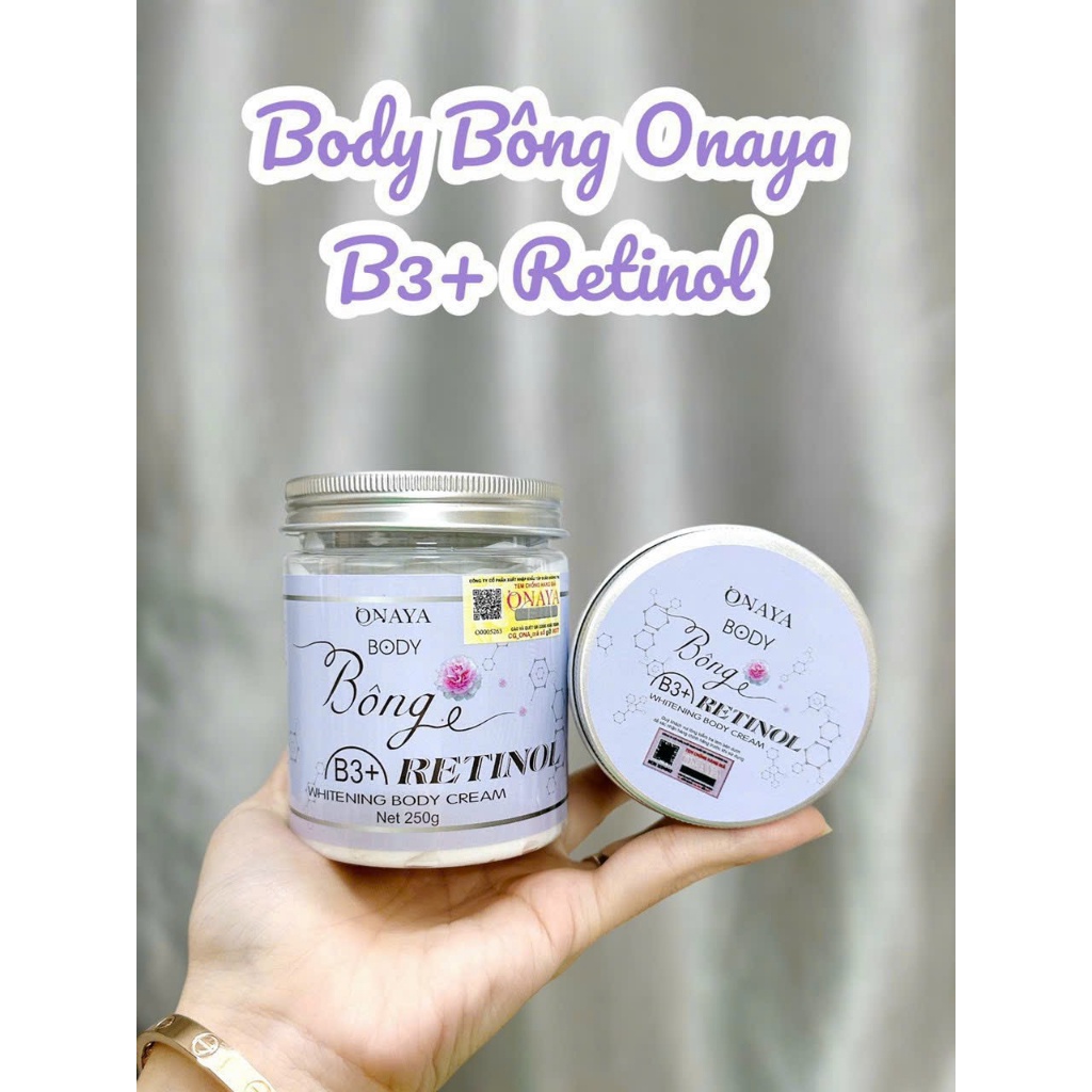 BODY BÔNG Retinol Onaya 250g