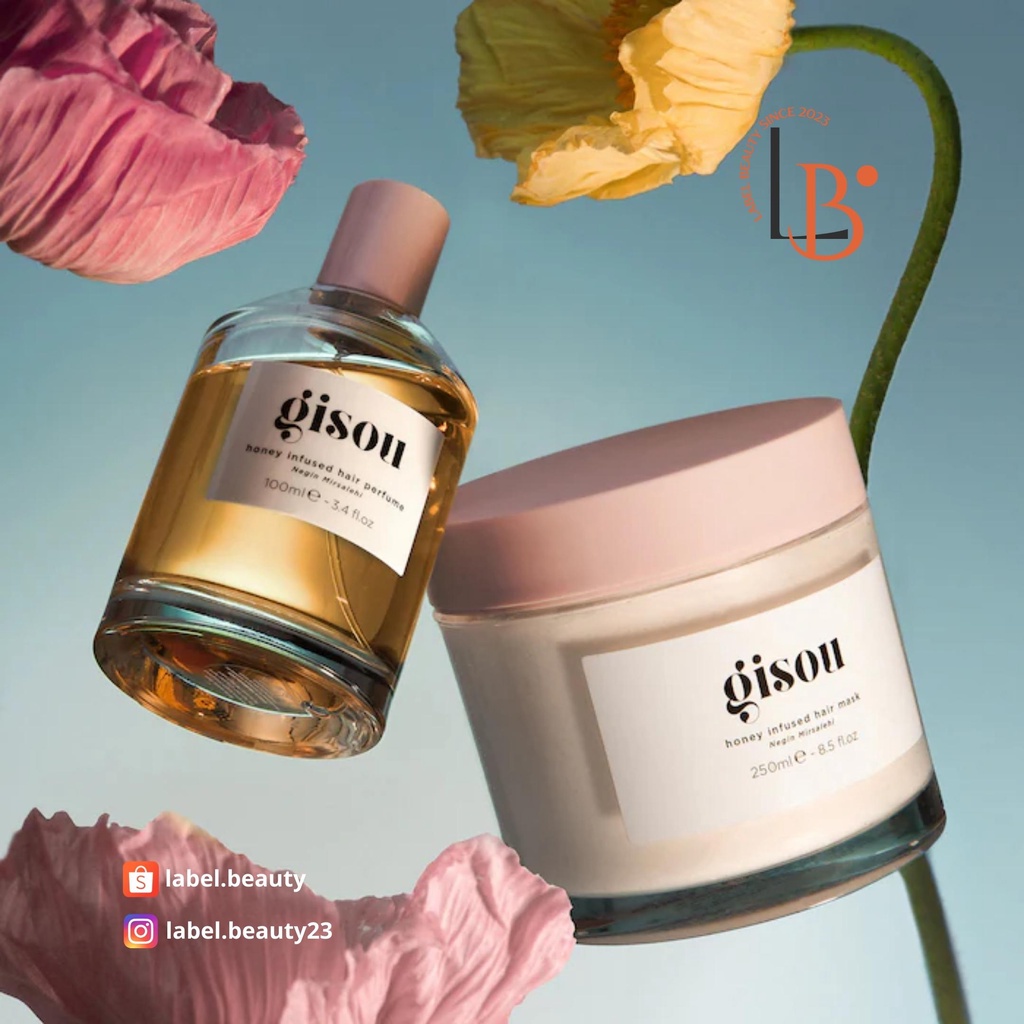 Sẵn ✨ Nước hoa dành cho tóc Gisou Honey Infused Hair Perfume - 𝐋𝐚𝐛𝐞𝐥.𝐛𝐞𝐚𝐮𝐭𝐲 ✨