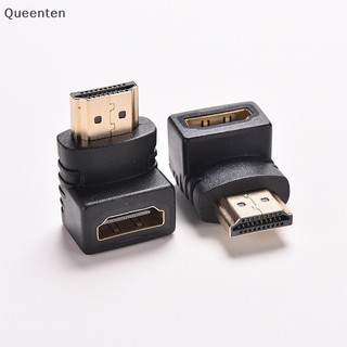 Bộ chuyển đổi cáp hdmi góc phải queenten đầu nối tv nam sang nữ 270 90 độ hdtv qt