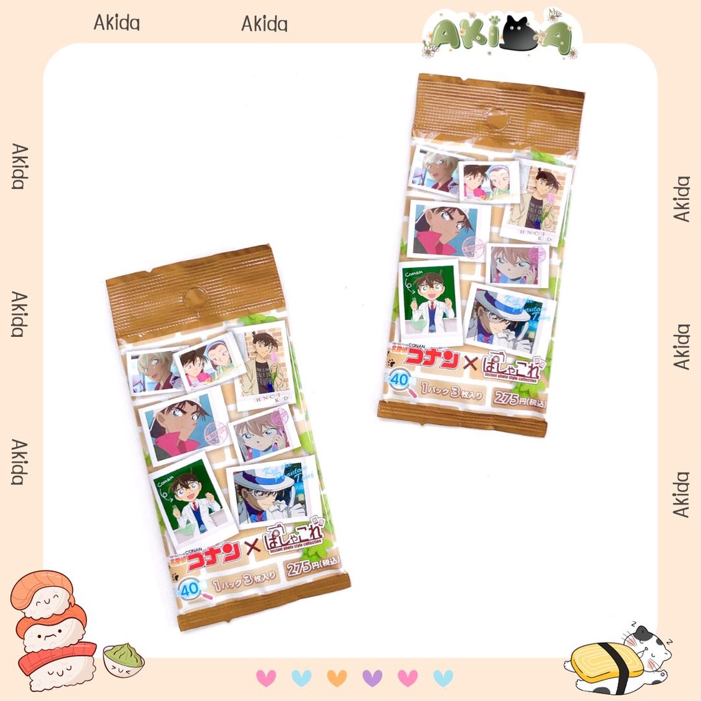 Pack random/Thẻ nhân phẩm - Pola vol 1 - conan