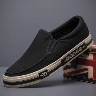 Slip On - Giày Lười Vải Thoáng Khí Cho Nam Thương Hiệu BAODA Mẫu Mới 2023 - Mã SP 23064