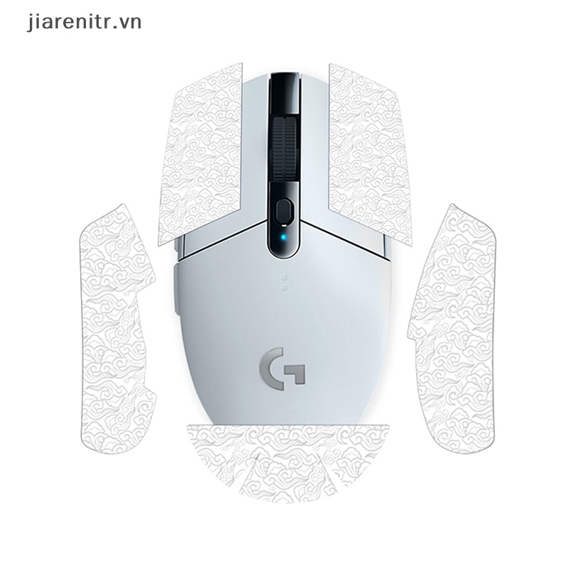 Ji mouse grip tape skate handmade sticker non slip suck sweat anti-slip sticker for logitech g304 g102 vn