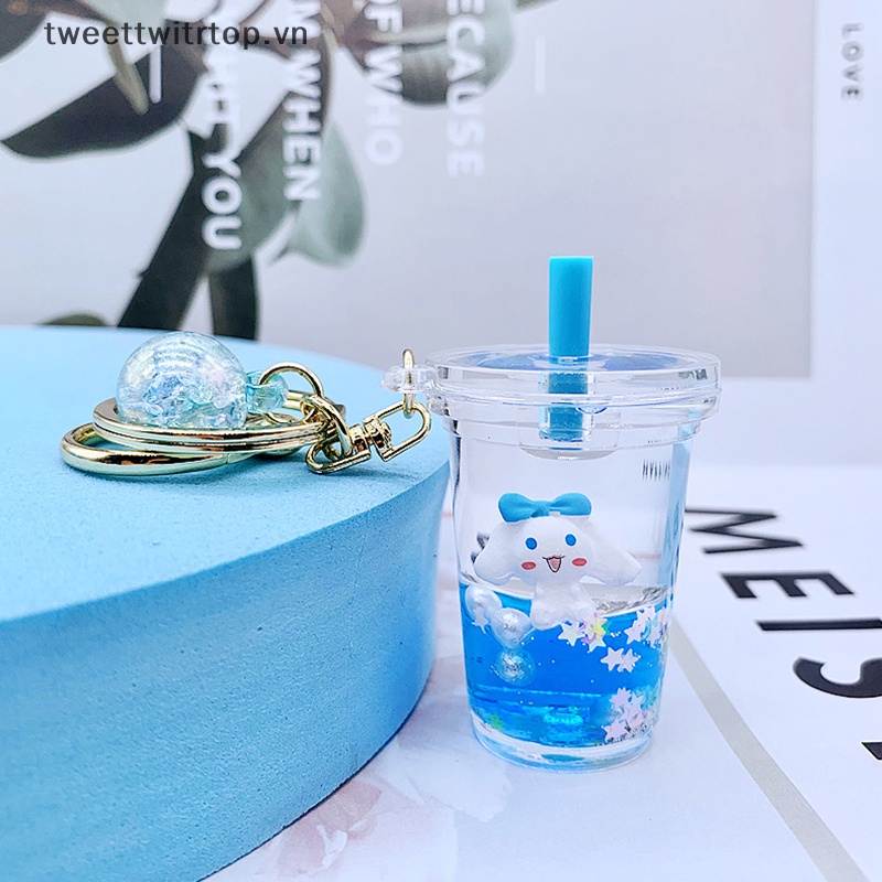 SANRIO Trtop Móc Khóa acrylic Họa Tiết Hoạt Hình Chó cinnamon Đáng Yêu Sáng Tạo vn