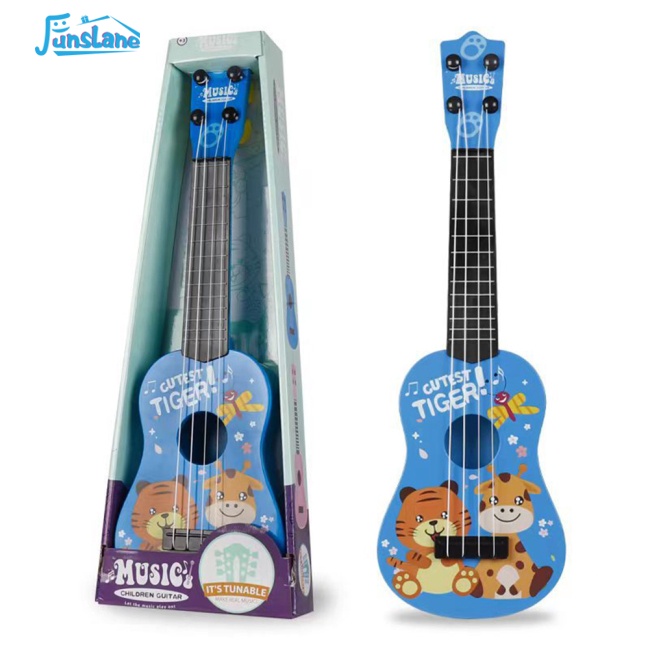 Đồ chơi đàn ukulele mini FUNSLANE 4 dây 16 inch giáo dục học tập cho trẻ em