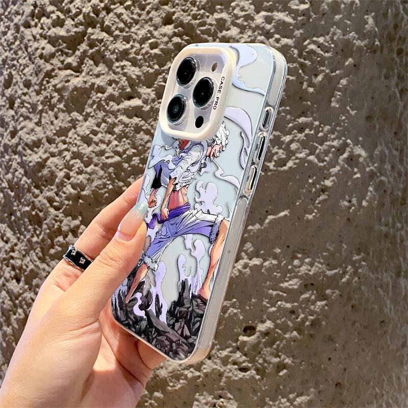 Ốp Điện Thoại Cứng Mặt Nhám one piece luffy nika comic phone case tương thích cho iphone 11 12 13 14 15 pro max 14plus 15plus ốp lưng iphone 12promax 13promax 14promax iphone case