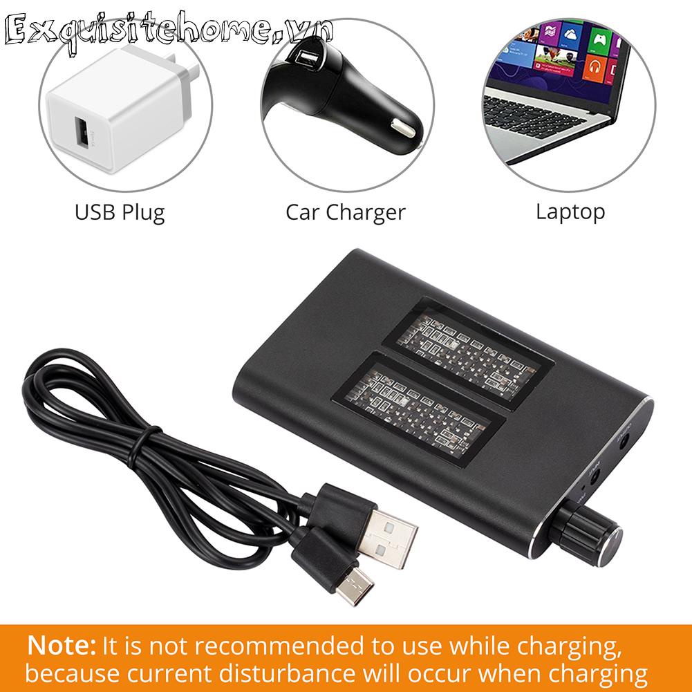 Bộ khuếch đại tai nghe hifi headphone 3.5mm jack aux audio amp cho điện thoại di động