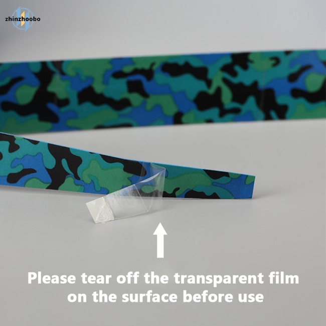 Zhin camouflage handle tape dày anti-slip thấm hút mồ hôi băng quấn mồ hôi cho vợt cầu lông tennis
