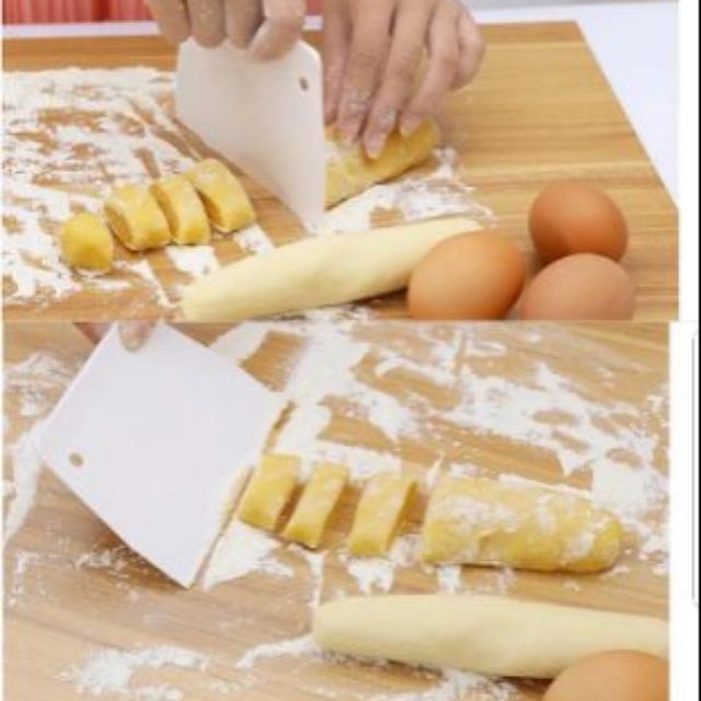 Dao cắt bột, dụng cụ vét bột, chia bột chà láng làm bánh kem, bánh bông lan, bánh mì hoa cúc LOẠI 1 VHMART43