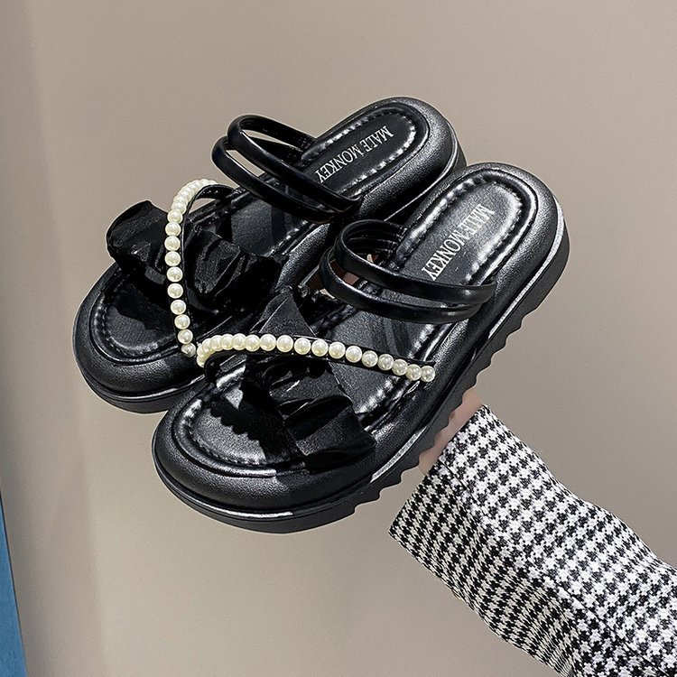 C＆S  Dép sandal nữ Hở Ngón Đế Dày Có Quai Cài 2023NEW Mùa hè Kiểu Dáng Thời Trang B98G1RX 35Z230901