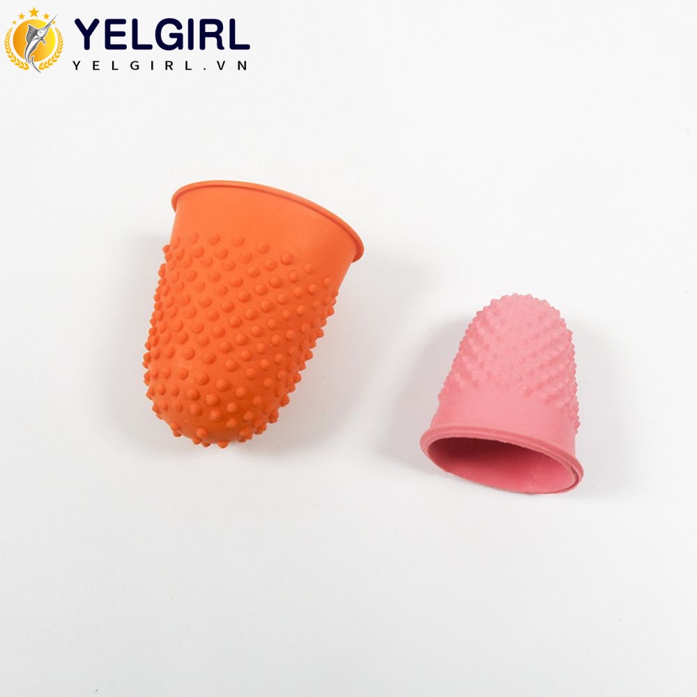 Yelgirla cũi ngón tay phụ kiện làm sạch đầu ngón tay cao su bảo vệ dụng cụ vẽ móng