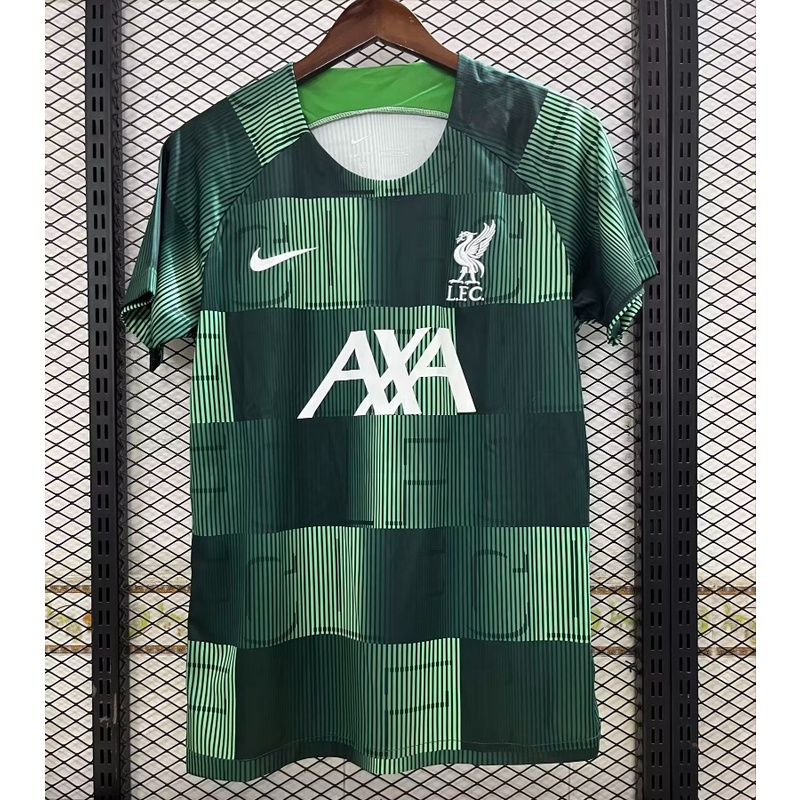 23-24 liverpool training jersey jersey s-xxl bóng đá nam tay ngắn jersey nhanh khô áo bóng đá thể thao aaa