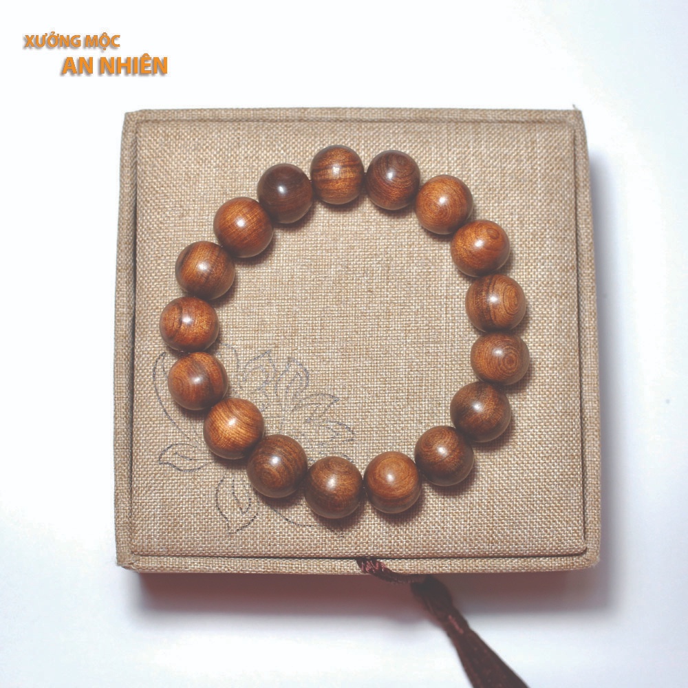 Vòng tay gỗ thơm, vòng tay gỗ chuỗi hạt Bách Xanh mùi thơm ngọt dịu - nguyenba rhtrjuutk