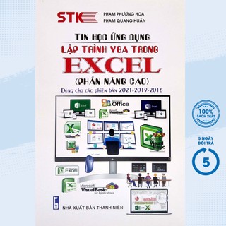 Sách - tin học ứng dụng - lập trình vba trong excel - dùng cho phiên bản 2021-2019-2016