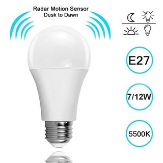 Bóng led bulb cảm ứng radar