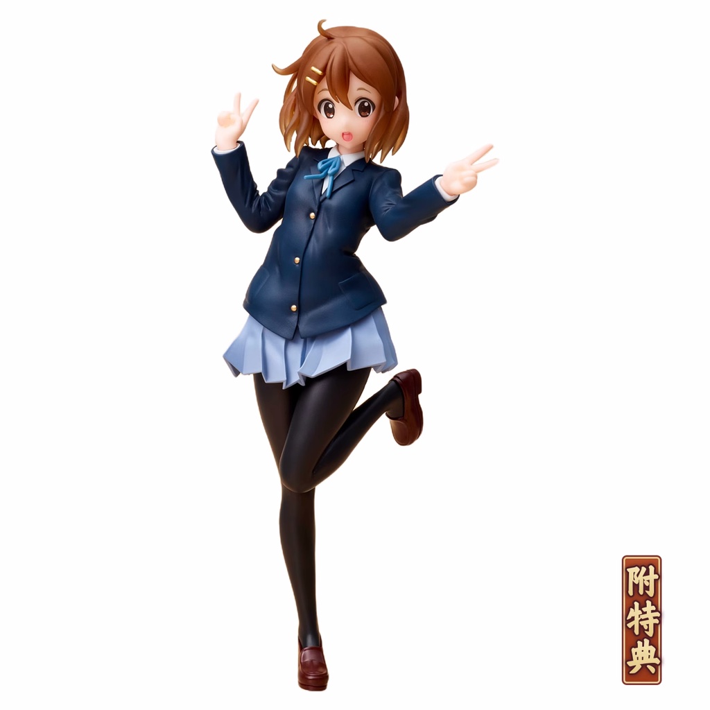 Anime mô hình k-on!Hirasawa yui  17cm hình mô hình taito coreful acgn cô gái trẻ xinh đẹp hình búp bê trang trí mô hình