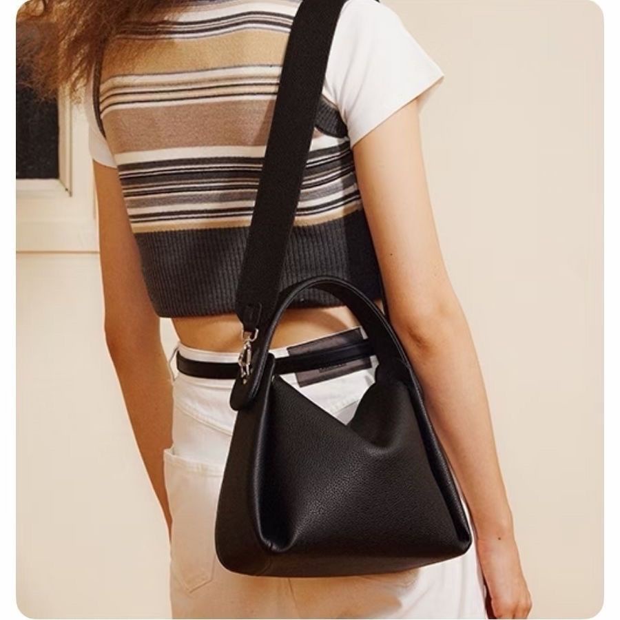 KUNOGIGI túi xách nữ đeo chéo Cấu trúc Da phụ nữ Túi xách cao cấp Satchel chéo vai