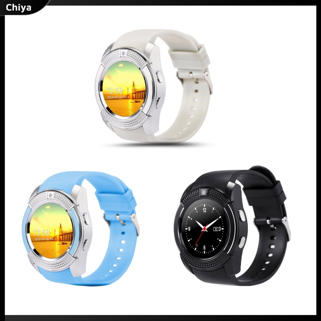 Máy đo bước đi theo dõi giấc ngủ cho nam nữ cod o v8 nam nữ với màn hình tròn 1,22 inch camera hd đồng hồ thể dục