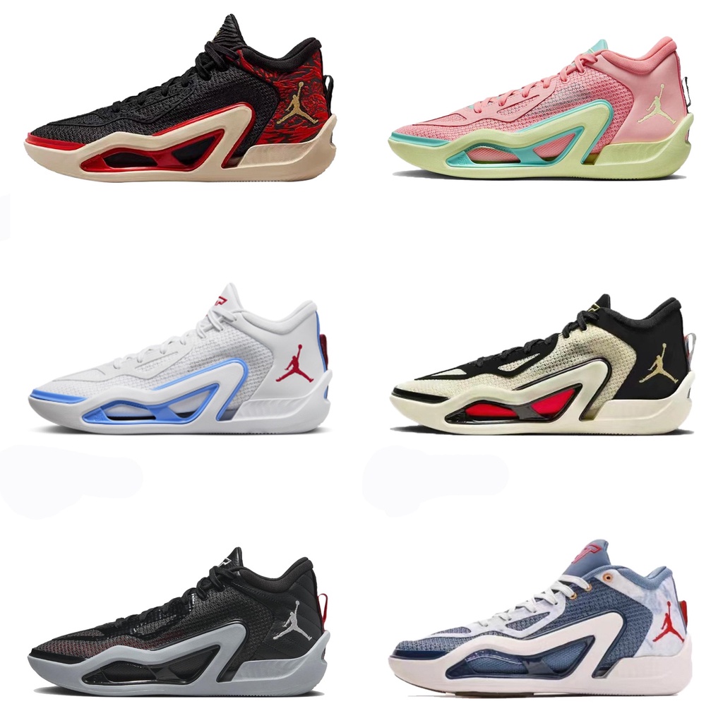 Nike jordan tatum 1 giày bóng rổ nam thực tế mùa hè mới thoáng khí và đệm dz3321