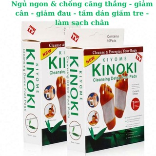 Combo 50 Miếng Dán Chân Nhật Bản Kinoki Cleanse & Energize Foot Patch