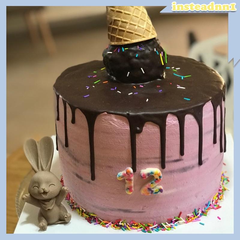 Inste 3d easter rabbit bunny khuôn silicone đất sét xà phòng epoxy khuôn bánh sô cô la tráng miệng kẹo mềm dụng cụ trang trí nướng bánh
