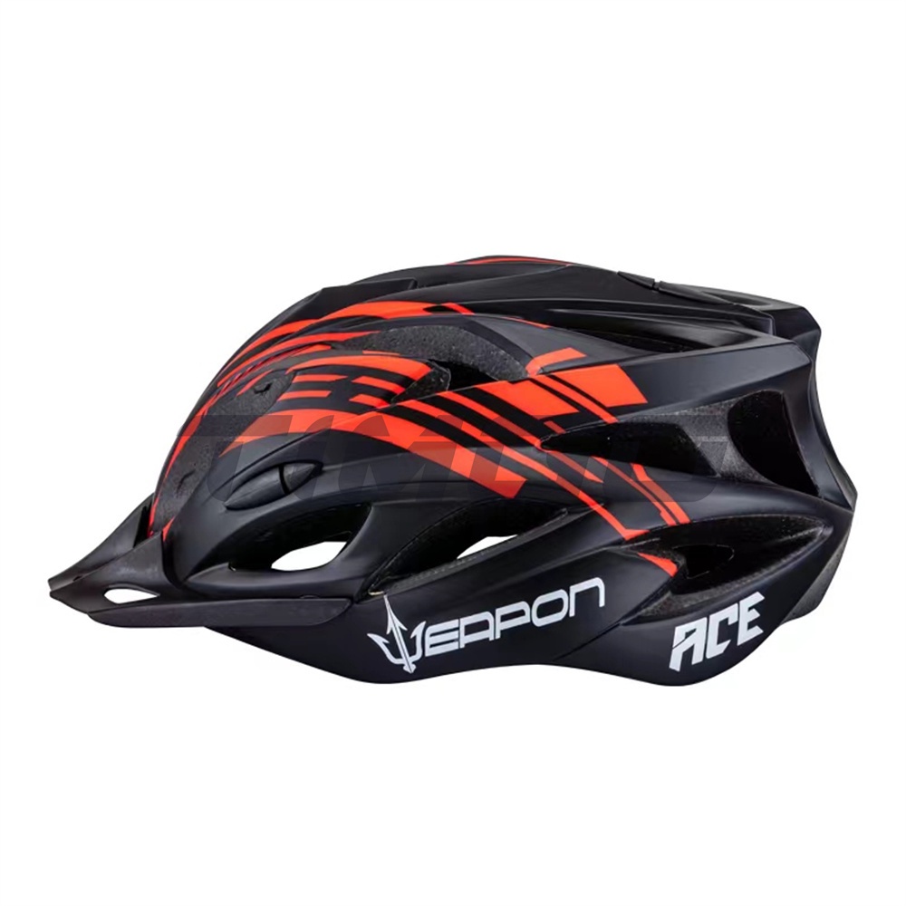 Eapon ace mtb mountain road bike mũ bảo hiểm người lớn đi xe đạp an toàn có thể tháo rời vành đen đỏ